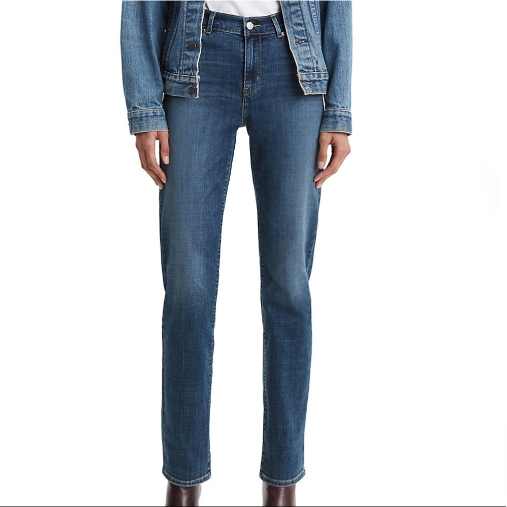 levi’s plus size classic straight leg jeans medium wash 20w